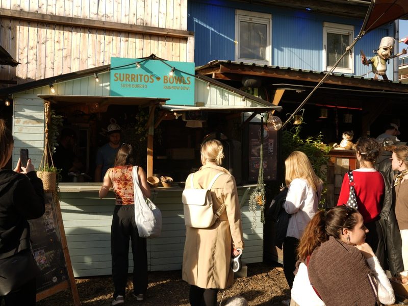 MOJEWA Surritos & Bowls Stand am Holzmarkt Berlin